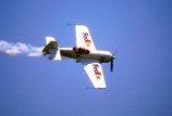 FedEx sponsored stunt plane